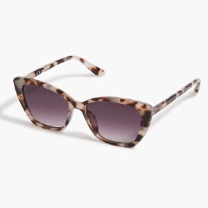 J. Crew Cat-Eye 100% UV Protection Women’s Sunglasses Blonde Tortoise